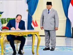 Presiden RI Prabowo Subianto: Sambut Presiden Mesir El-Sisi di Istana Merdeka, Perkuat Kerja Sama Bilateral