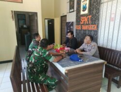 Babinsa dan Polisi Kompak Jaga Tamankrocok, Kamtibmas Jadi Prioritas