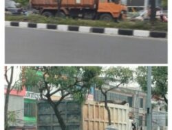 Dump Truck Diduga Tak Sesuai Dimensi Masih Beroperasi, PPK Proyek Rp.36.8 Miliar Malah Blokir Wartawan