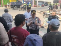 Polisi Bersama Masyarakat : Kapolresta Sumenep Blusukan di Pasar Anom Serap Aspirasi dan Perkuat Kamtibmas