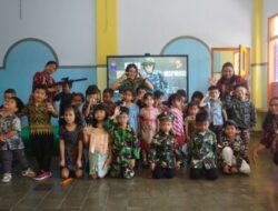 Bukan Sekadar Prajurit, Serka Ni Luh Putu Yulianti Tanamkan Cinta Tanah Air kepada Anak-anak Sejak Dini