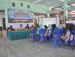 TMMD ke-130 Gelar Sosialisasi KB Kesehatan di Balai Desa Jarin, Angkat Tema Keluarga Sehat Masa Depan Hebat