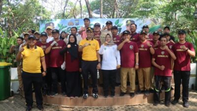 Green Policing, Polres Pasuruan Ajak Masyarakat Jaga Kelestarian Lingkungan di Hutan Kota Bangil
