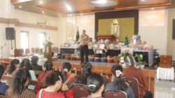 Wujud Polri Bersama Masyarakat, Kapolres Bondowoso hadir dalam Minggu Kasih di GKJW