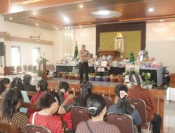Wujud Polri Bersama Masyarakat, Kapolres Bondowoso hadir dalam Minggu Kasih di GKJW