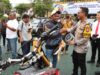 Senyum Sumringah Korban Curanmor,Polres Malang Kembalikan Motor Hasil Operasi Sikat Semeru