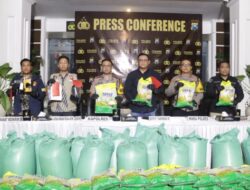 Polres Pasuruan Berhasil Tangkap 4 Tersangka Dugaan Pengemasan Ulang Beras SPHP