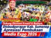 Dukung Ekonomi Kreatif dan Budaya, Disbudporapar Sumenep Apresiasi Pembukaan Media Expo 2026